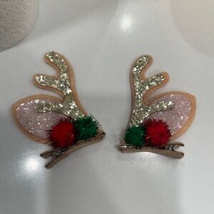 Zara Festive Reindeer Antler Hair Clips
